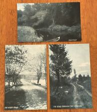 Vintage Set Of Three RPPC Postcards  Edwin A Freeman Somerville Mass picture