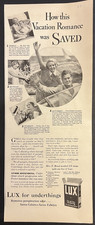 Vtg 1930s AD-LUX for Underthings-Removes Perspiration Odor-Vacation Romance Save picture
