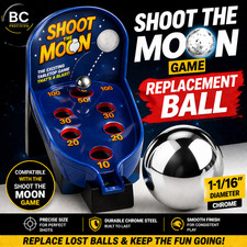 Shoot The Moon Game Replacement Ball 1-1/16 Chrome Compatible (BC Precision) picture