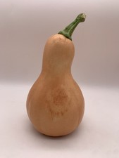 Rare Mary Kirk Kelly Signed Orange Gourd Ceramic Sculpture picture