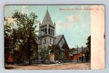 Carbondale PA-Pennsylvania, Berean Baptist Church, Antique, Vintage Postcard picture