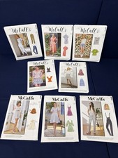 McCall’s 2020’s Sewing Pattern Lot (8) UNCUT M8045,8030,8096,8094,8221,8195,8207 picture