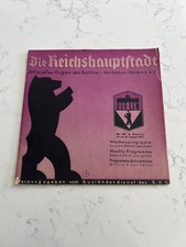 Die Reichshauptstadt August 1937 Weekly Program Berlin Germany Tourism Pamphlet picture