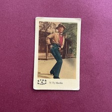 Ty Hardin 1962 Dutch Gum Star Bilder A #71 Vintage Trading Card picture