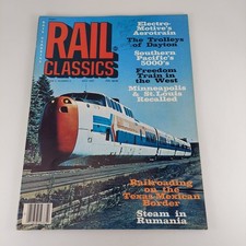 Rail Classics Magazine May 1976 Trolleys Of Dayton, Steam In Rumania, Aerotrain picture