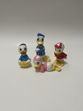 Vintage Disney Donald Duck & Nephews Japan Ceramic Figurines Set picture