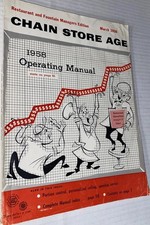 VTG 1950s Chain Store Age Trade Magazine Nehi Campbells Crush Hires ADS MCM prop picture