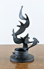 Small Hand-Forged Iron Metal Abstract Sculpture Reminiscent of Conor Fallon picture