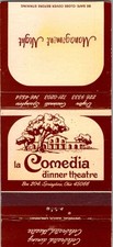La Comedia Dinner Theatre Springboro OH Vintage Matchbook Cover TMM23-2 picture