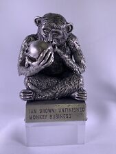 Ian Brown Monkey Business Promo The Stone Roses Pewter Chimp Ltd Ed. of 100 1998 picture