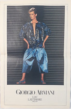 1981 Giorgio Armani Print Ad Advertisement 21