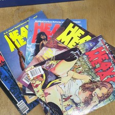 HEAVY Metal Comic Book Magazines Lot -  Comic Magazine Collection picture