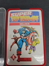 1988 Super Top Trumpf Marvel Superheroes - Complete Sealed Set Hulk Spiderman  picture