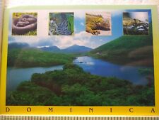 Postcard Fresh Water Lake Dominica Caribbean picture