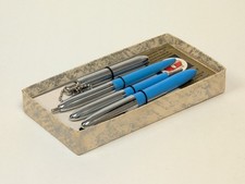 Vintage Windsor Foursome Pen Pencil Gift Set Original Box Charm Advertised Life picture