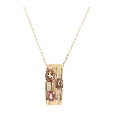 TASAKI Garnet Necklace Ladies Used A Grade picture