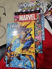 Marvel Universe: The End + Infinity Abyss by Starlin TPBs & Thor Vs. Thanos picture