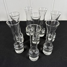 Unique Tall Shot Glasses Set Of 8 - 5 1/2 Inch picture