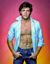 John James, Barechested, Hairy, Shirtless, Beefcake, Gay Interest, 8.5x1 Print picture