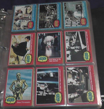 145 star wars cards collection 1977 1980 1983 topps trumps picture