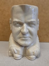 RARE 1928 President HERBERT HOOVER Republican Toby Jug Syracuse China #1292 LE picture
