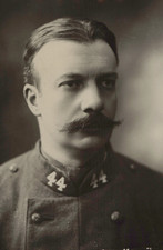 Photo of Maginot during the war then Sergeant at the 44th R.I.T., vintage print of picture