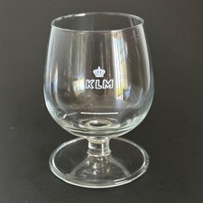 KLM Royal Dutch Airlines 1950s Mid-Century 5 oz. Cordial Glass picture