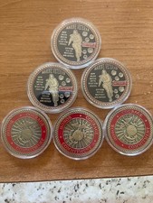 6 Veteran Military Coin Marine Corps Semper Fi New in cases Veterans Day gifts picture