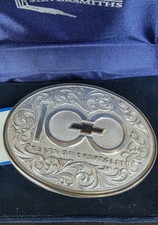 Montana Silversmiths - 100 Years Of Chevrolet Belt Buckle - 2011 picture