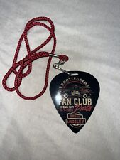 Luke Combs Signed 2019 Bootleggers Fan Club party lanyard Guitar Pick Ticket picture
