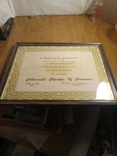 1872-1981 Masonic DeMolay 109 Years Of Fellowship Collinsville Illinois Plaque picture