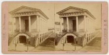 SOUTH CAROLINA STEREOVIEW - Charleston Market - GLC Cook 1870s picture