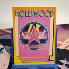1991 Starline Hollywood Walk of Fame #1 Hollywood Title Card picture