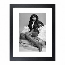 Iconic Singer Kate Bush Classic Vintage Portrait Matted & Framed Picture Photo picture