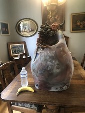 Massive 35 lb American Southwest Indian Figural Studio Pottery Signed picture