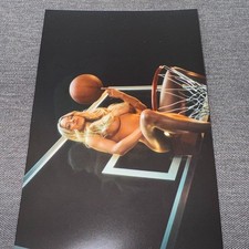 SYDNEY SWEENEY 4x6 in. Glossy Photo Print - Celebrity Actress Sports Basketball picture