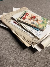 Large Lot Of 1900s Ephemera University Handwritten Letters Receipts Junk Drawer  picture