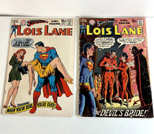 Superman’s Girlfriend Lois Lane #102 AND #103 DC Comics (2 Comic lot) 1970 picture
