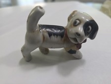 Vinatge Japanese Porcelain Hand Painted Puppy Dog Figurine He's Seen  Things picture