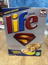 Limited Edition Superman Life Quaker Oats Cereal New picture