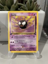Pokémon 1999 - Jungle 1st Edition - Gastly 33/62 - Wizards English - LP picture