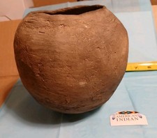Ancient   Native American  Artifacts   Fired  Pottery Vessell  • Rare Dig Find  picture