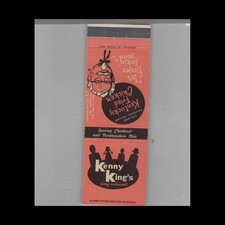 Matchbook Cover Kenny King's Kentucky Fried Chicken Cleveland, OH picture