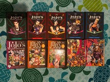 Lot of 10 JoJo's Bizarre Adventure Manga Volumes [VIZ English- See Photos] picture