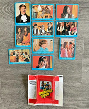 1971 Topps Partridge Family TV Show Trading Cards Lot of 10 + Excellent Wrapper picture