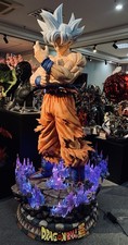 LIFE SIZE Goku 1:1 Scale Dragon Ball Z GT Super Resin Ultra Instinct Statue 1/1 picture