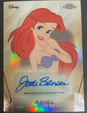 Topps 2025 Disney Chrome Ariel Autograph Jodi Benson AA-JB picture