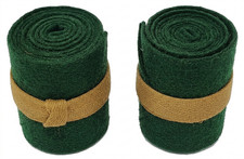 US Army WWI M1910 Green Wool Puttees Legging Wraps Military Boots Reproduction picture