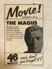 The Magus Movie Vtg Print Ad Michael Caine Tpa27 picture