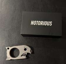 Notorious EDC Titanium - Big Poppa - Stonewashed - BNIB NotoriousEDC picture